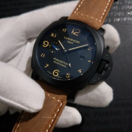 Panerai Luminor Mens Watch 44mm Automatic Mechanical Movement Stainless Steel Watches - Image 2