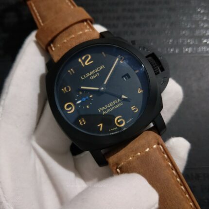 Panerai Luminor Mens Watch 44mm Automatic Mechanical Movement Stainless Steel Watches - Image 3