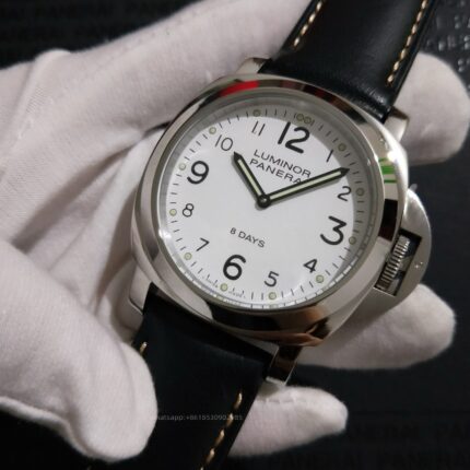 Panerai Luminor Mens Watch 44mm Automatic Mechanical Movement Stainless Steel Watches - Image 2