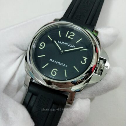 Panerai Luminor Mens Watch 44mm Automatic Mechanical Movement Stainless Steel Watches - Image 2