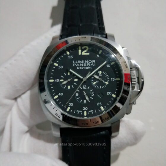 Panerai Luminor Mens Watch 44mm Automatic Mechanical Movement Stainless Steel Watches