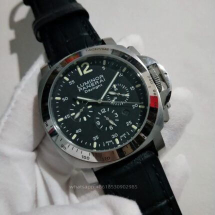 Panerai Luminor Mens Watch 44mm Automatic Mechanical Movement Stainless Steel Watches - Image 2