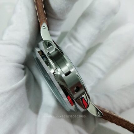 Panerai Luminor Mens Watch 47mm Cal.P3000 Automatic Mechanical Movement Stainless Steel Watches - Image 4