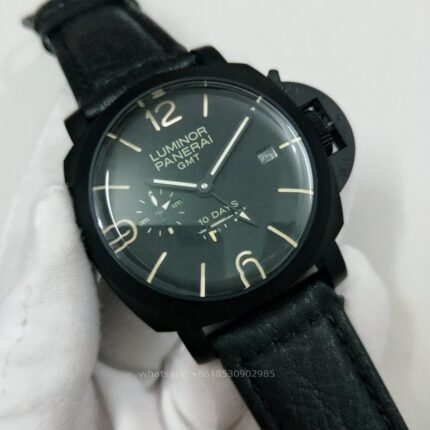 Panerai Luminor Mens Watch 44mm Automatic Mechanical Movement Stainless Steel Watches - Image 2