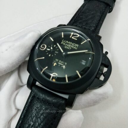 Panerai Luminor Mens Watch 44mm Automatic Mechanical Movement Stainless Steel Watches - Image 3