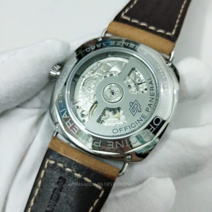 Panerai Luminor Mens Watch 45mm Automatic Mechanical Movement Stainless Steel Watches - Image 7