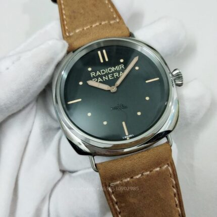 Panerai Luminor Mens Watch 45mm Automatic Mechanical Movement Stainless Steel Watches - Image 3