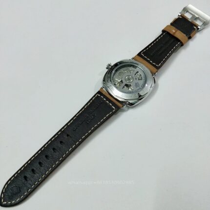 Panerai Luminor Mens Watch 45mm Automatic Mechanical Movement Stainless Steel Watches - Image 8