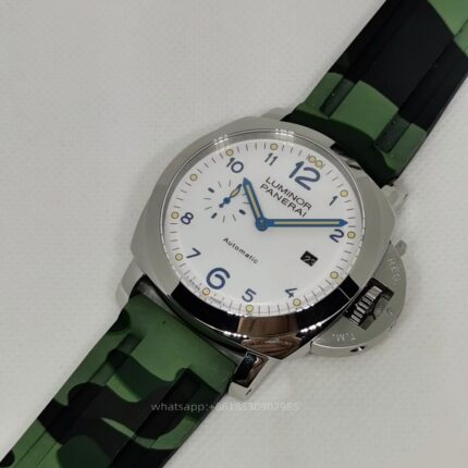 Panerai Luminor Mens Watch 44mm Automatic Mechanical Movement Stainless Steel Watches - Image 2