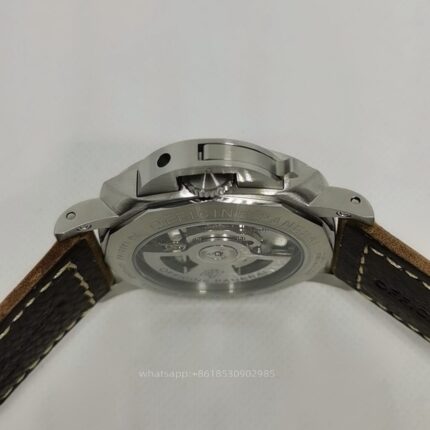 Panerai Luminor Mens Watch 44mm Automatic Mechanical Movement Stainless Steel Watches - Image 6