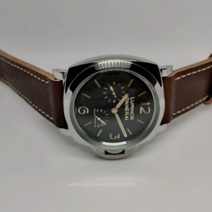 Panerai Luminor Mens Watch 47mm Automatic Mechanical Movement Stainless Steel Watches - Image 4