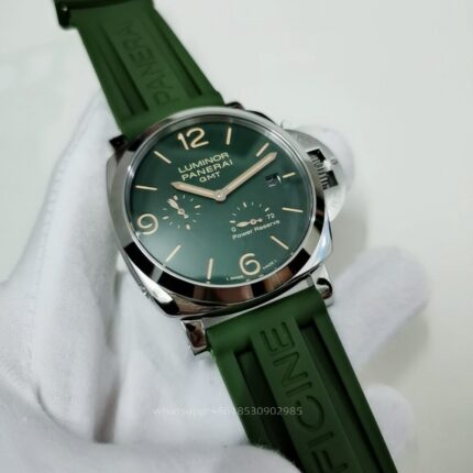 Panerai Luminor Mens Watch 44mm Automatic Mechanical Movement Stainless Steel Watches - Image 2