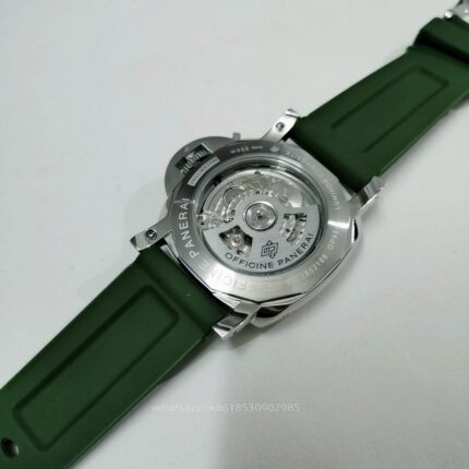 Panerai Luminor Mens Watch 44mm Automatic Mechanical Movement Stainless Steel Watches - Image 8