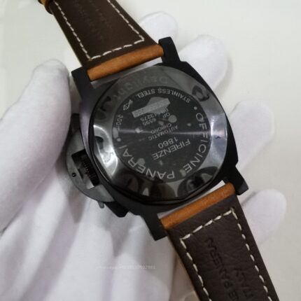 Panerai Luminor Mens Watch 44mm Automatic Mechanical Movement Stainless Steel Watches - Image 7