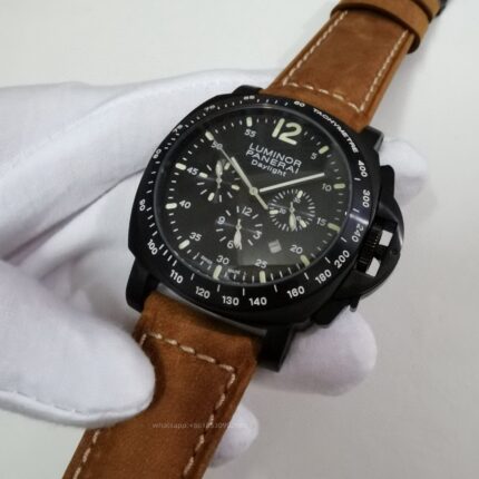 Panerai Luminor Mens Watch 44mm Automatic Mechanical Movement Stainless Steel Watches - Image 3