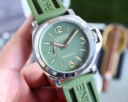 Panerai Luminor Mens Watch 44mm Cal.2555 Automatic Mechanical Movement Stainless Steel Watches V7 Factory - Image 5