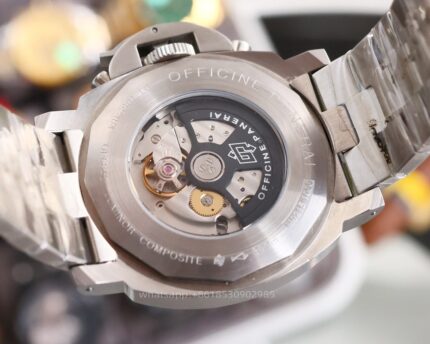 Panerai Luminor Mens Watch 44mm Cal.2555 Automatic Mechanical Movement Stainless Steel Watches V7 Factory - Image 10