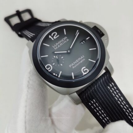 Panerai Luminor Mens Watch 44mm Automatic Mechanical Movement Stainless Steel Watches - Image 2