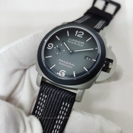 Panerai Luminor Mens Watch 44mm Automatic Mechanical Movement Stainless Steel Watches - Image 3