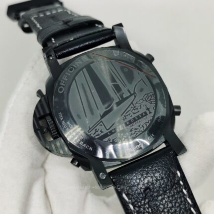 Panerai Luminor Mens Watch 44mm Automatic Mechanical Movement Stainless Steel Watches - Image 9