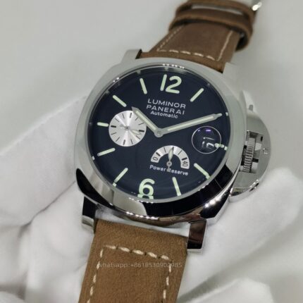Panerai Luminor Mens Watch 44mm Automatic Mechanical Movement Stainless Steel Watches - Image 3