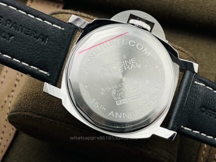 Panerai Luminor Mens Watch 44mm Cal.6497 Mechanical Hand-winding Stainless Steel Watches - Image 8