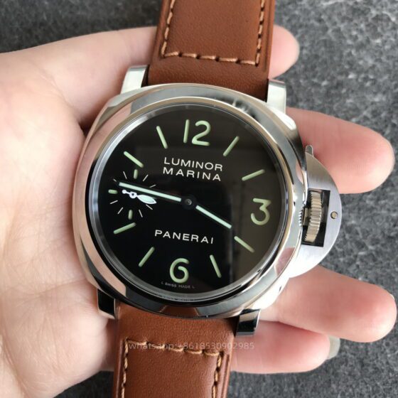 Panerai Luminor Mens Watch 44mm Cal.6497 Mechanical Hand-winding Stainless Steel Watches NOOOB Factory