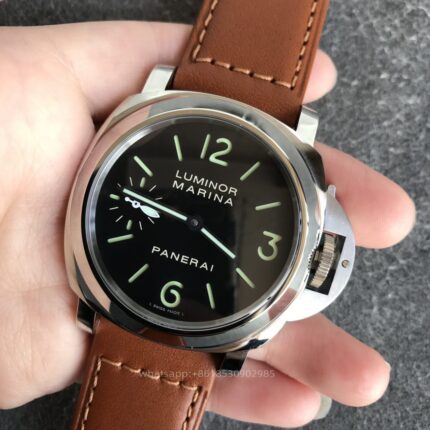 Panerai Luminor Mens Watch 44mm Cal.6497 Mechanical Hand-winding Stainless Steel Watches NOOOB Factory - Image 3