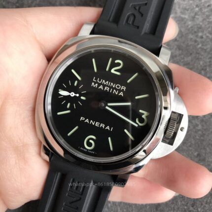 Panerai Luminor Mens Watch 44mm Cal.6497 Mechanical Hand-winding Stainless Steel Watches NOOOB Factory