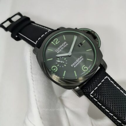 Panerai Luminor Mens Watch 44mm Automatic Mechanical Movement Stainless Steel Watches - Image 6