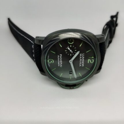 Panerai Luminor Mens Watch 44mm Automatic Mechanical Movement Stainless Steel Watches - Image 8