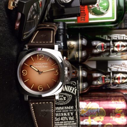 Panerai Luminor Mens Watch 47mm CAL.600 Mechanical Movement Stainless Steel Watches - Image 2