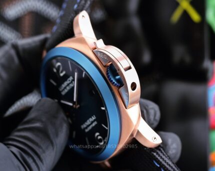 Panerai Luminor Mens Watch 44mm CAL.900 Mechanical Movement Stainless Steel Watches - Image 6