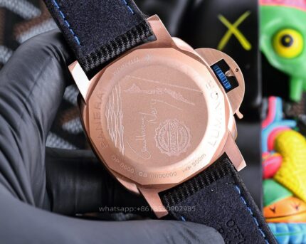 Panerai Luminor Mens Watch 44mm CAL.900 Mechanical Movement Stainless Steel Watches - Image 8