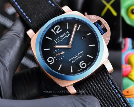 Panerai Luminor Mens Watch 44mm CAL.900 Mechanical Movement Stainless Steel Watches - Image 3