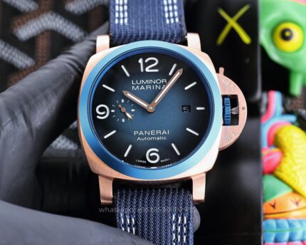 Panerai Luminor Mens Watch 44mm CAL.900 Mechanical Movement Stainless Steel Watches - Image 2