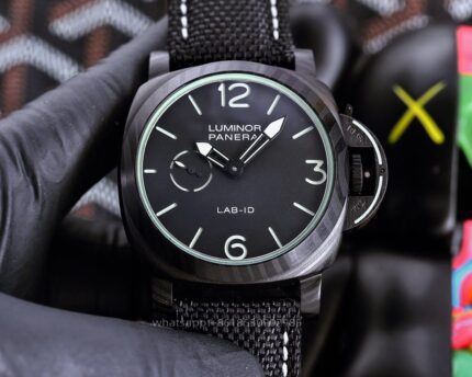 Panerai Luminor Mens Watch 44mm Automatic Mechanical Movement Stainless Steel Watches - Image 2