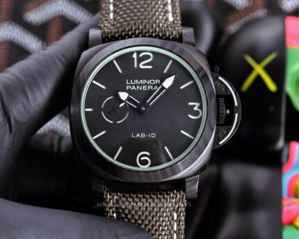 Panerai Luminor Mens Watch 44mm Automatic Mechanical Movement Stainless Steel Watches - Image 3