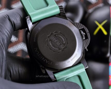 Panerai Luminor Mens Watch 44mm Automatic Mechanical Movement Stainless Steel Watches - Image 9