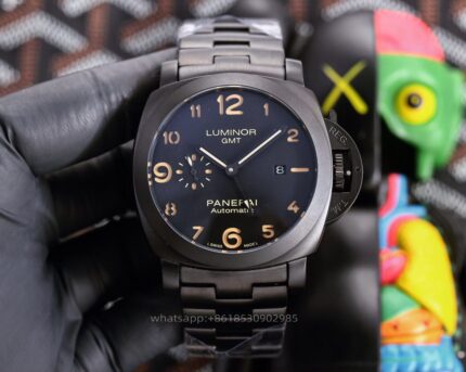 Panerai Luminor Mens Watch 44mm Automatic Mechanical Movement Stainless Steel Watches