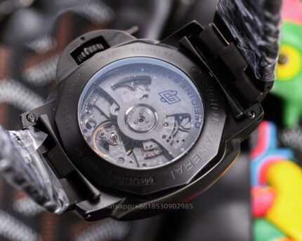 Panerai Luminor Mens Watch 44mm Automatic Mechanical Movement Stainless Steel Watches - Image 8