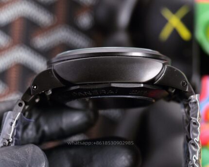 Panerai Luminor Mens Watch 44mm Automatic Mechanical Movement Stainless Steel Watches - Image 6