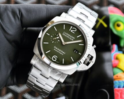 Panerai Luminor Mens Watch 44mm Cal.2555 Automatic Mechanical Movement Stainless Steel Watches V7 Factory - Image 2