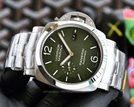 Panerai Luminor Mens Watch 44mm Cal.2555 Automatic Mechanical Movement Stainless Steel Watches V7 Factory - Image 4