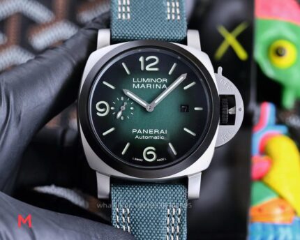 Panerai Luminor Mens Watch 44mm Automatic Mechanical Movement Stainless Steel Watches