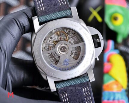 Panerai Luminor Mens Watch 44mm Automatic Mechanical Movement Stainless Steel Watches - Image 8