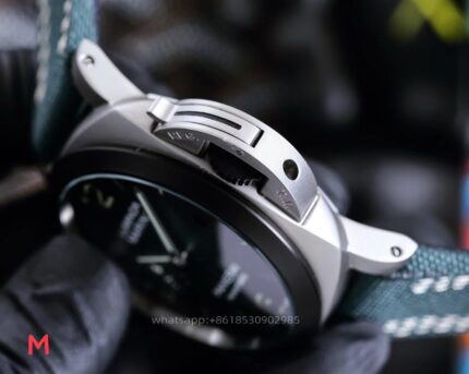 Panerai Luminor Mens Watch 44mm Automatic Mechanical Movement Stainless Steel Watches - Image 6