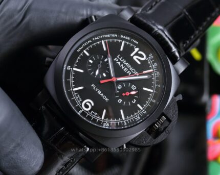 Panerai Luminor Mens Watch 44mm Automatic Mechanical Movement Stainless Steel Watches V7 Factory - Image 4