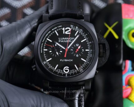 Panerai Luminor Mens Watch 44mm Automatic Mechanical Movement Stainless Steel Watches V7 Factory - Image 2