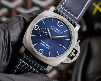 Panerai Luminor Mens Watch 44mm Automatic Mechanical Movement Stainless Steel Watches - Image 2